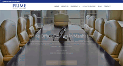 Desktop Screenshot of primeofficecenters.com